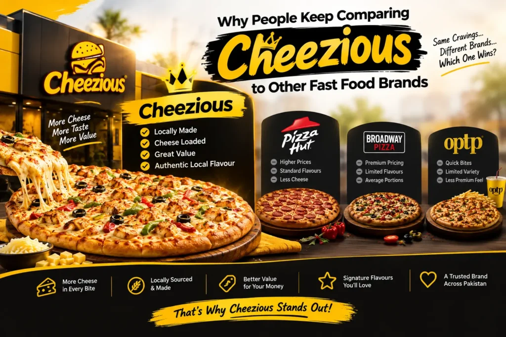 Cheezious vs Competitors